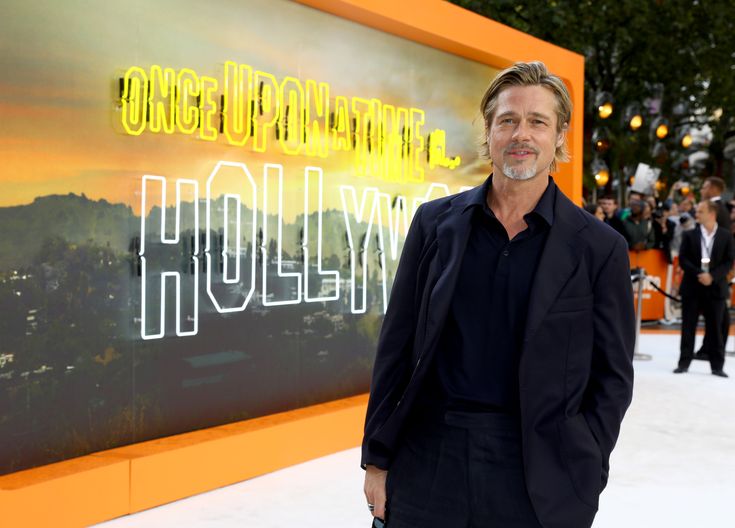 Bradley Pitt at the Once Upon a Time in Hollywood photocall