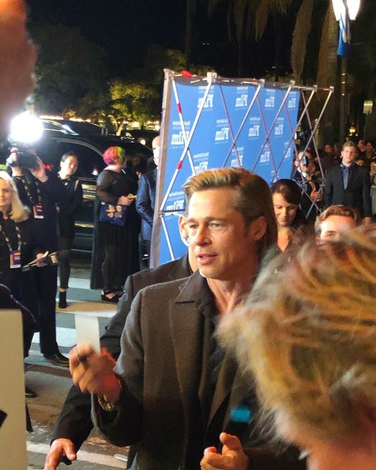 Bradley Pitt editorial study