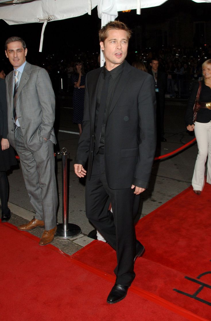 Bradley Pitt red carpet style retrospective