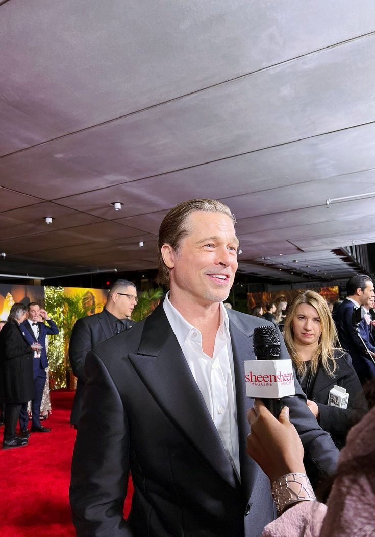 Bradley Pitt at film festival gala