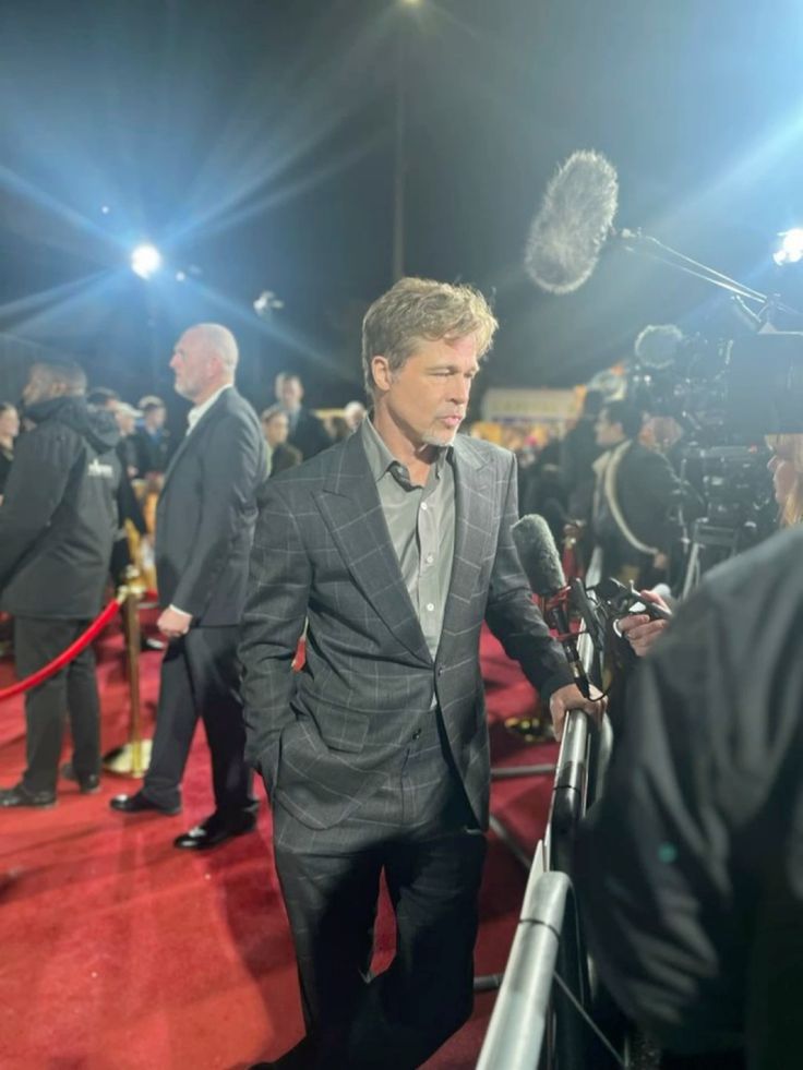 Bradley Pitt at the Babylon premiere, 2023