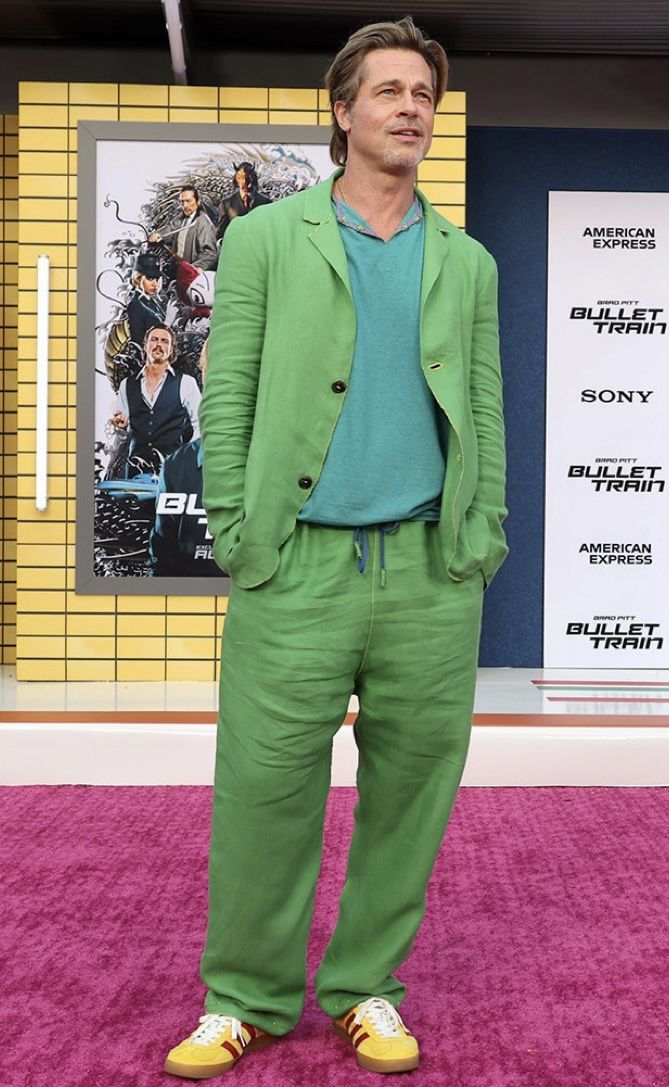Bradley Pitt red carpet appearance