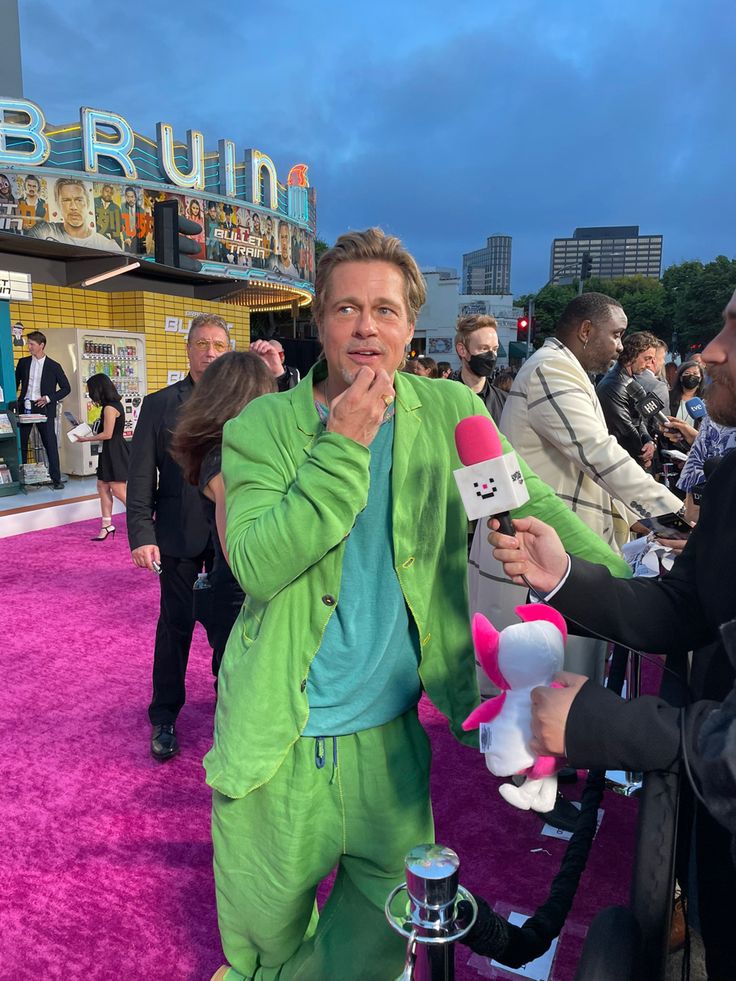 Bradley Pitt premiere event