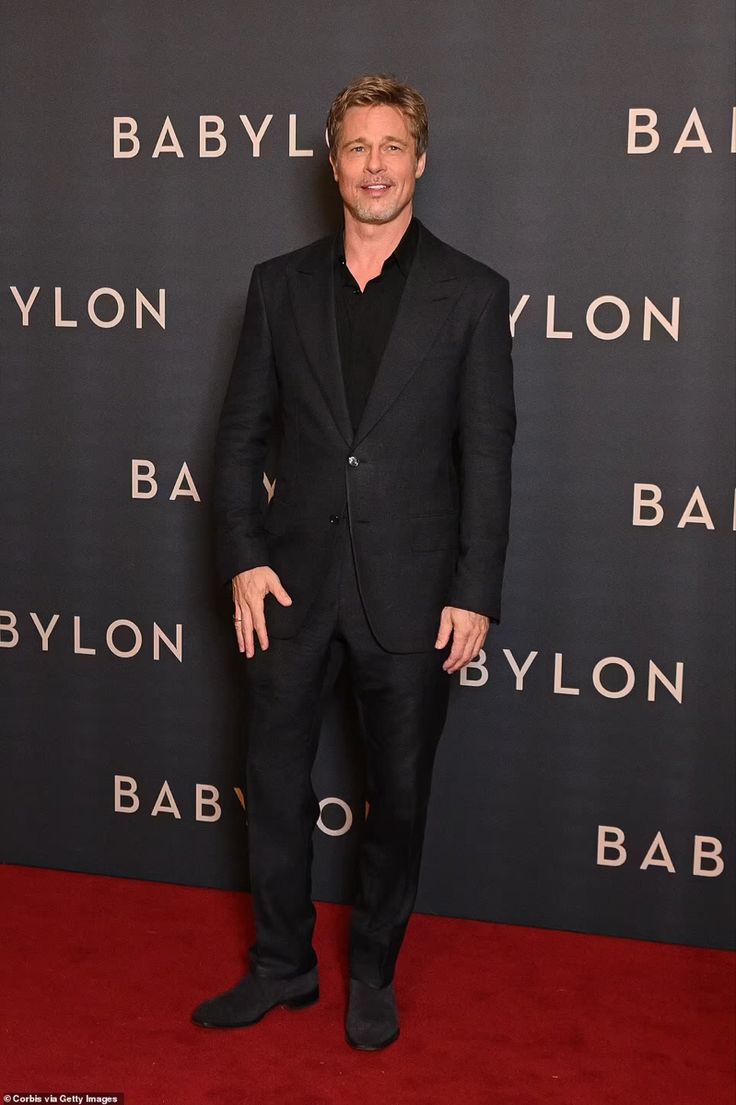 Bradley Pitt evening gala