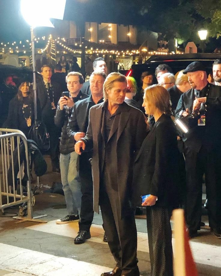 Bradley Pitt premiere night