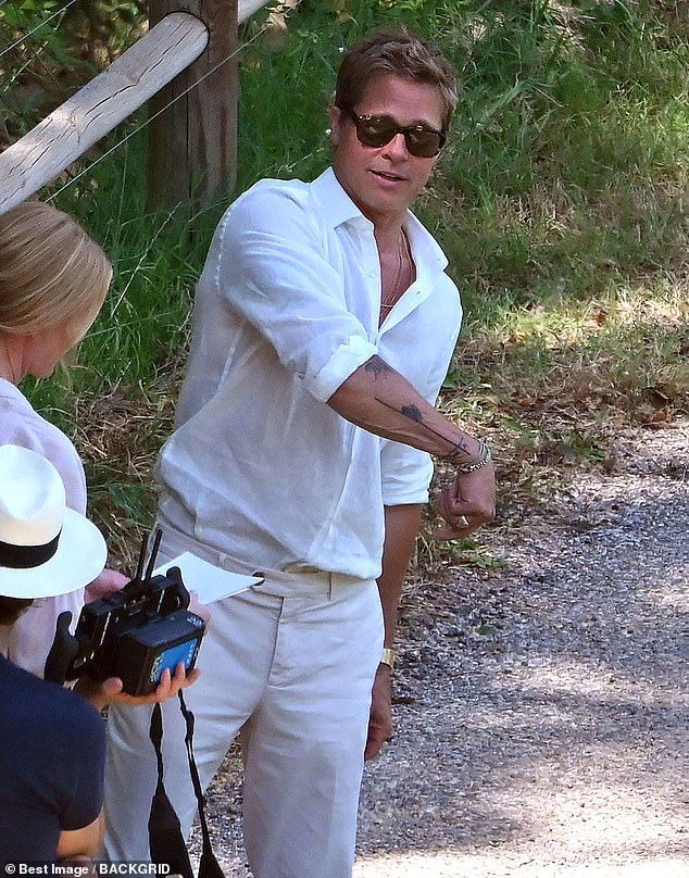 Bradley Pitt magazine feature