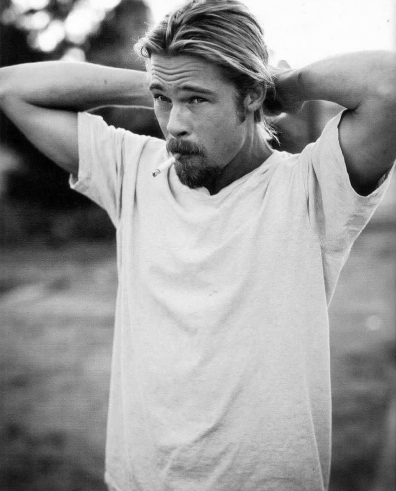 Bradley Pitt portrait photograph