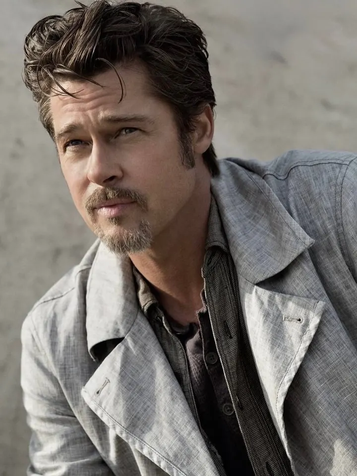 Bradley Pitt photographic retrospective and visual archive gallery